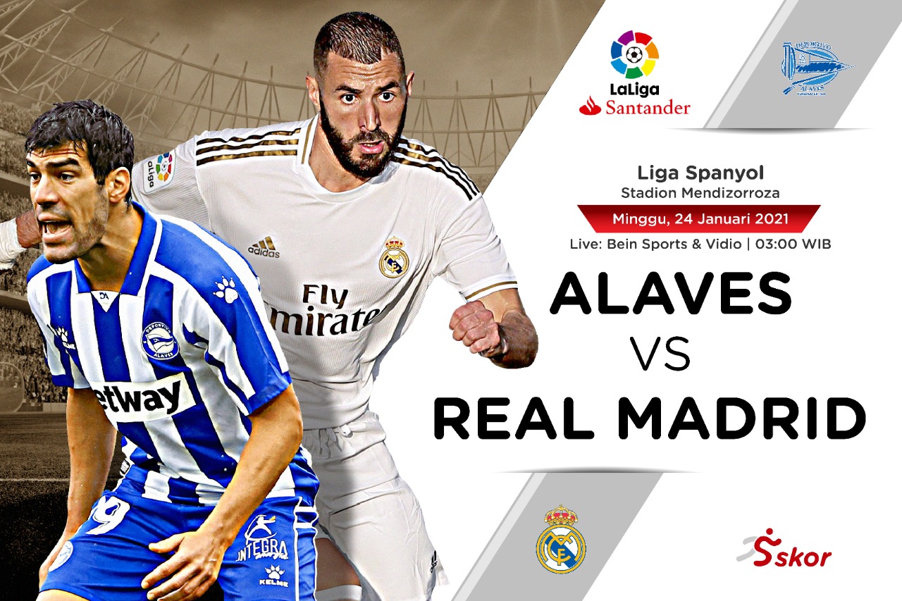 Prediksi Liga Spanyol Alaves vs Real Madrid: Ajang Pembalasan bagi Los Merengues