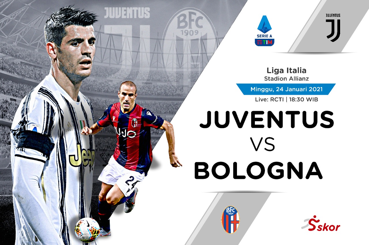 Prediksi Liga Italia Juventus vs Bologna: La Vecchia Signora Belum Konsisten