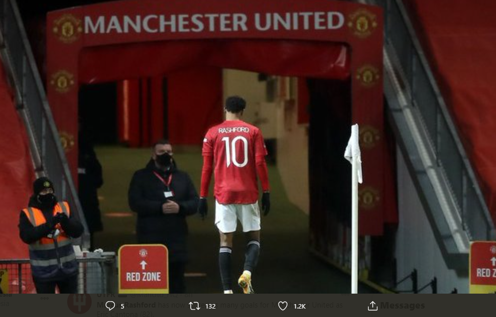 Marcus Rashford Cedera, Manchester United Gelisah Tunggu Kabar