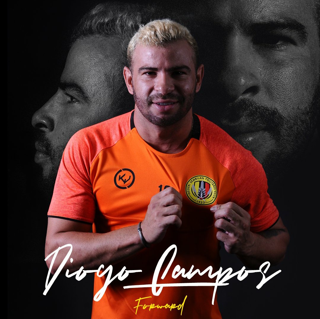 Eks-Penyerang Borneo FC, Diogo Campos, Resmi Gabung Negeri Sembilan FC