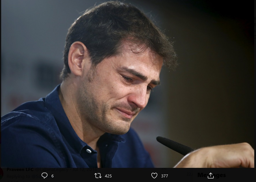 Iker Casillas Geram Perceraiannya Diumbar dan Digosipkan Kena Serangan Jantung
