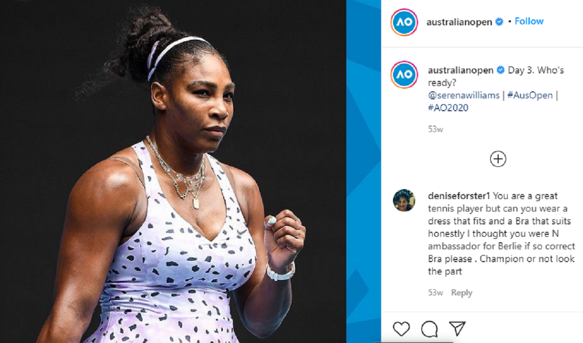 Australia Open 2021: Kostum Nyentrik Serena Williams Kembali Jadi Perhatian