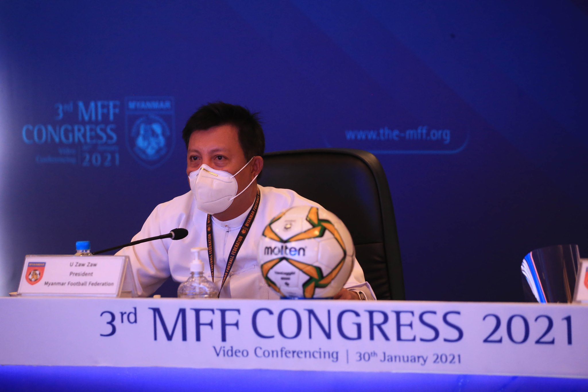 Presiden FIFA ''Hadiri'' Kongres MFF sebelum Myanmar Geger Kudeta Militer