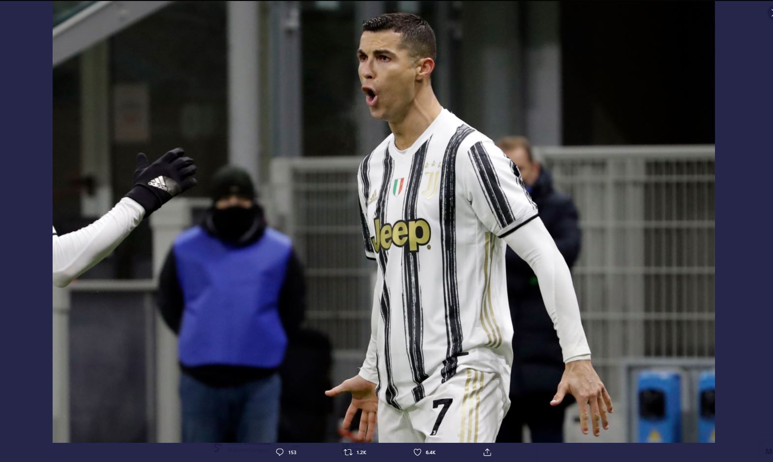 Cetak Dua Gol ke Gawang Inter, Ronaldo Jadi Pemain Tersubur di Dunia