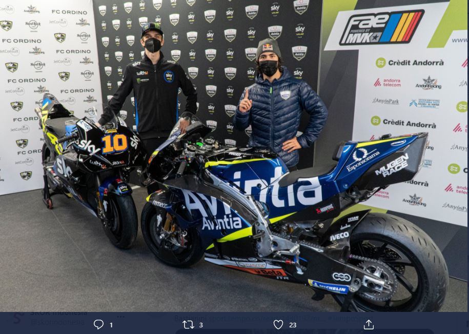 Luca Marini Ketagihan Balapan Flag-to-flag seperti MotoGP Prancis 2021