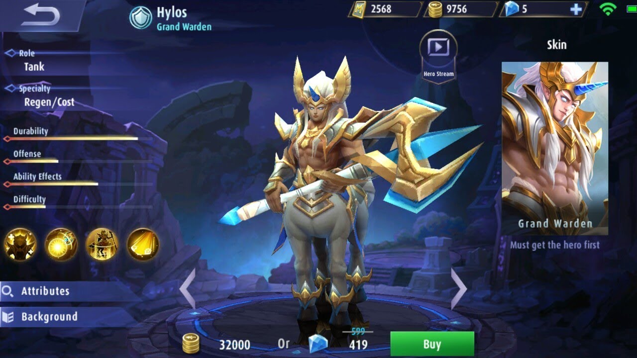 Aura High Bocorkan Build Hylos Mobile Legends Miliknya