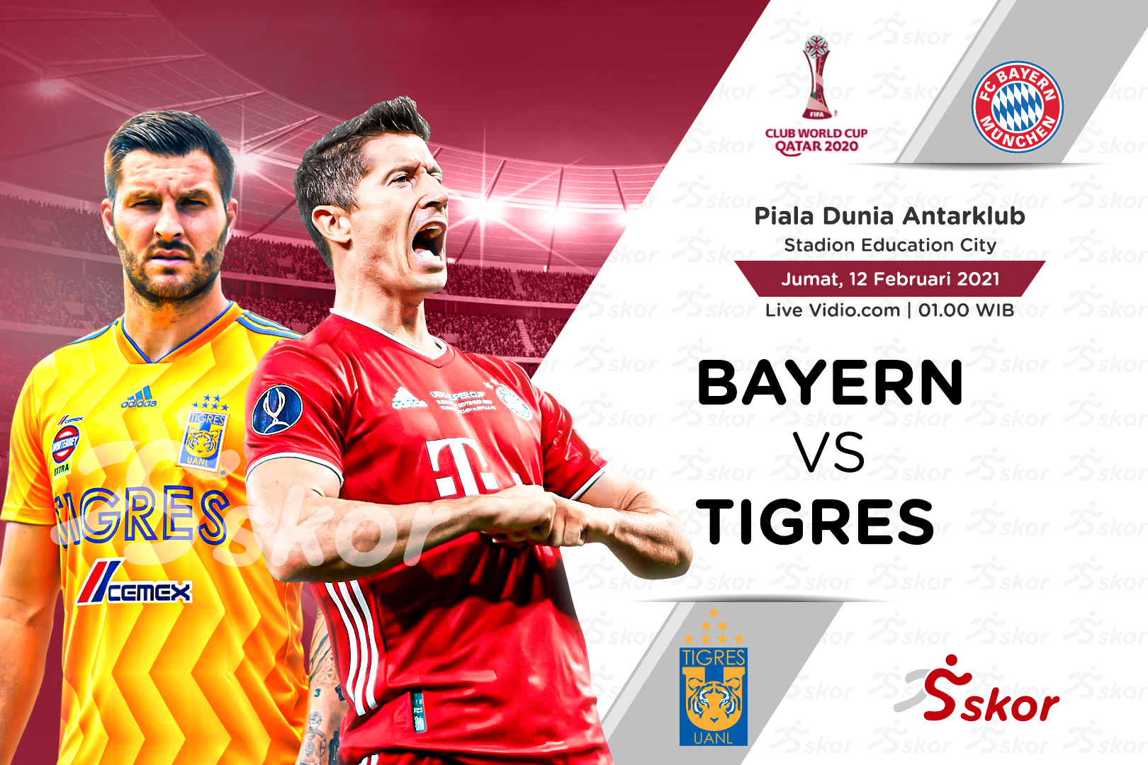 Prediksi Final Piala Dunia Antarklub: Tantang Tigres, Bayer Munchen Tatap Sextuple!