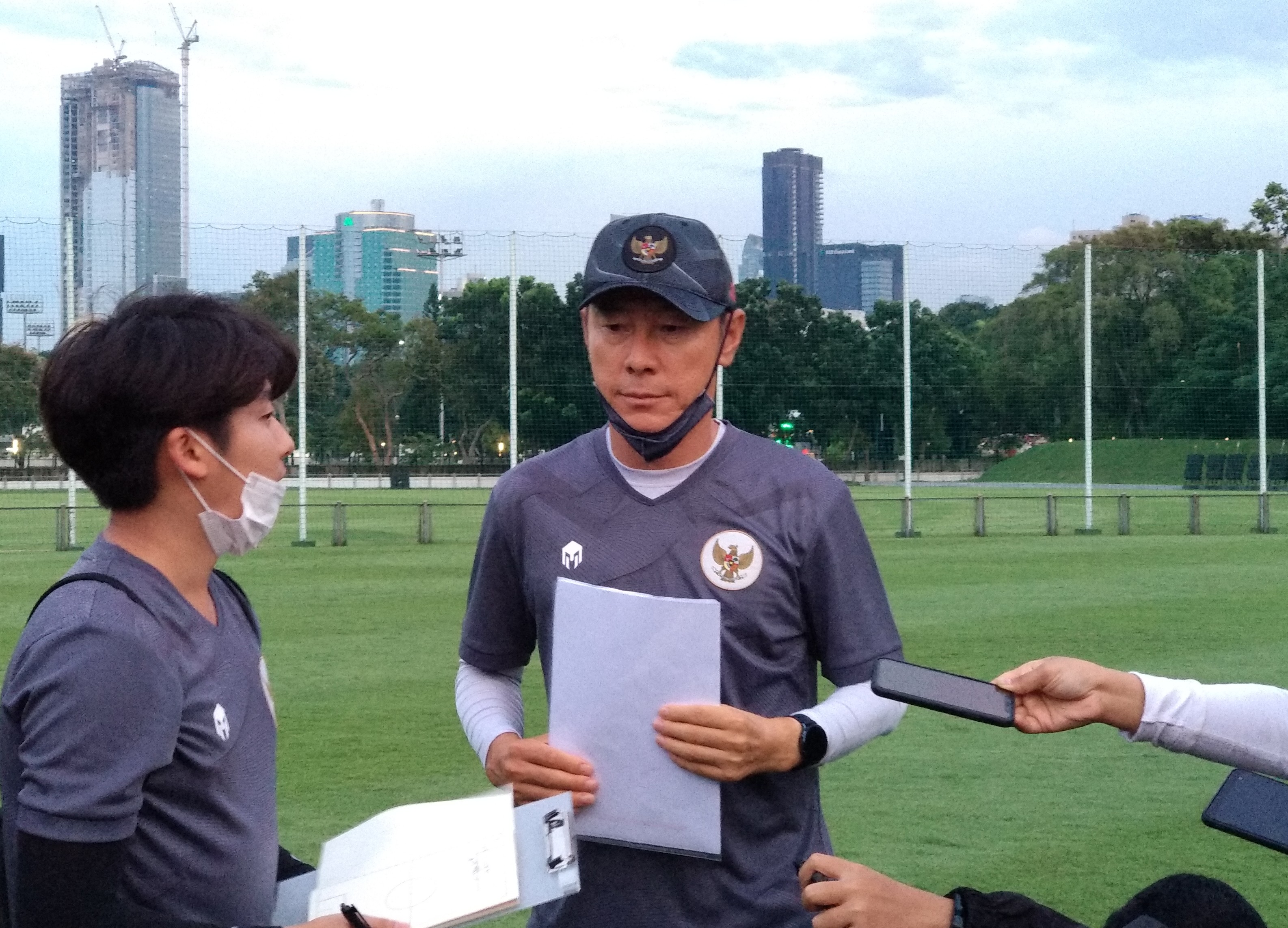 Shin Tae-yong Ungkap Alasan Belum Tingkatkan Intensitas Latihan Timnas Indonesia