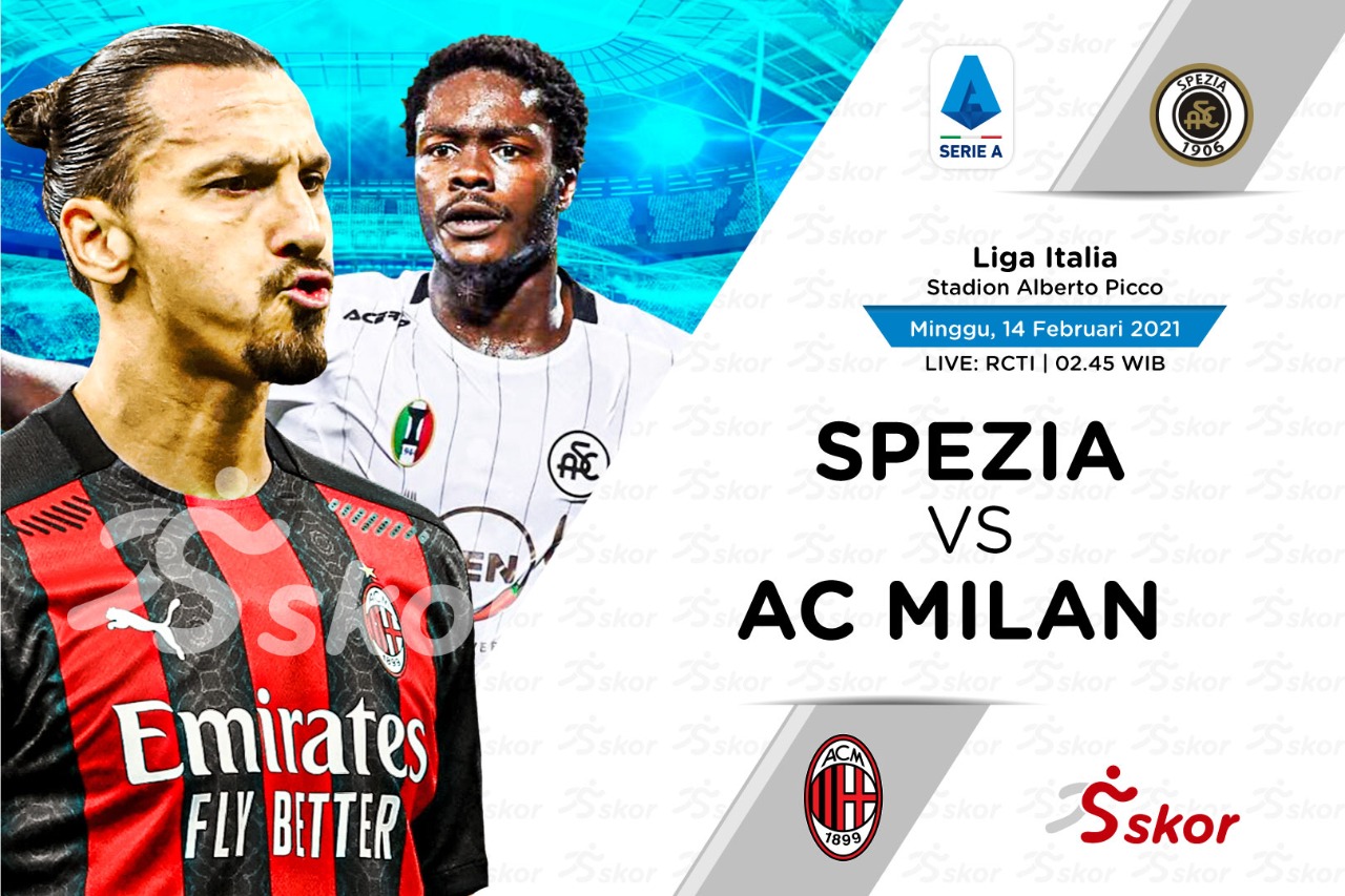 Link Live Streaming Spezia vs AC Milan di Liga Italia
