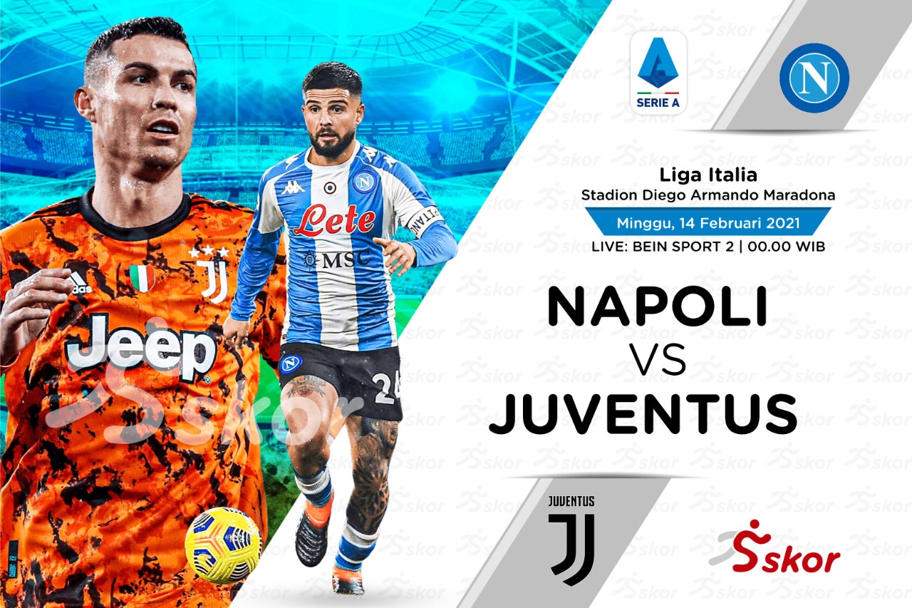 Prediksi Napoli vs Juventus: Target Empat Kemenangan Beruntun Andrea Pirlo
