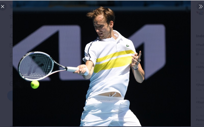 Daniil Medvedev Positif Covid-19, Partisipan Monte-Carlo Masters 2021 Waspada