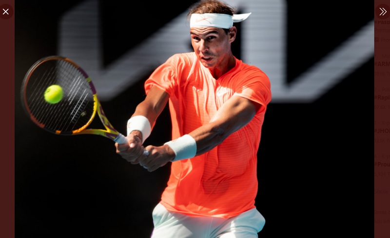 Setelah Novak Djokovic, Giliran Rafael Nadal Ngamuk di Italian Open 2021