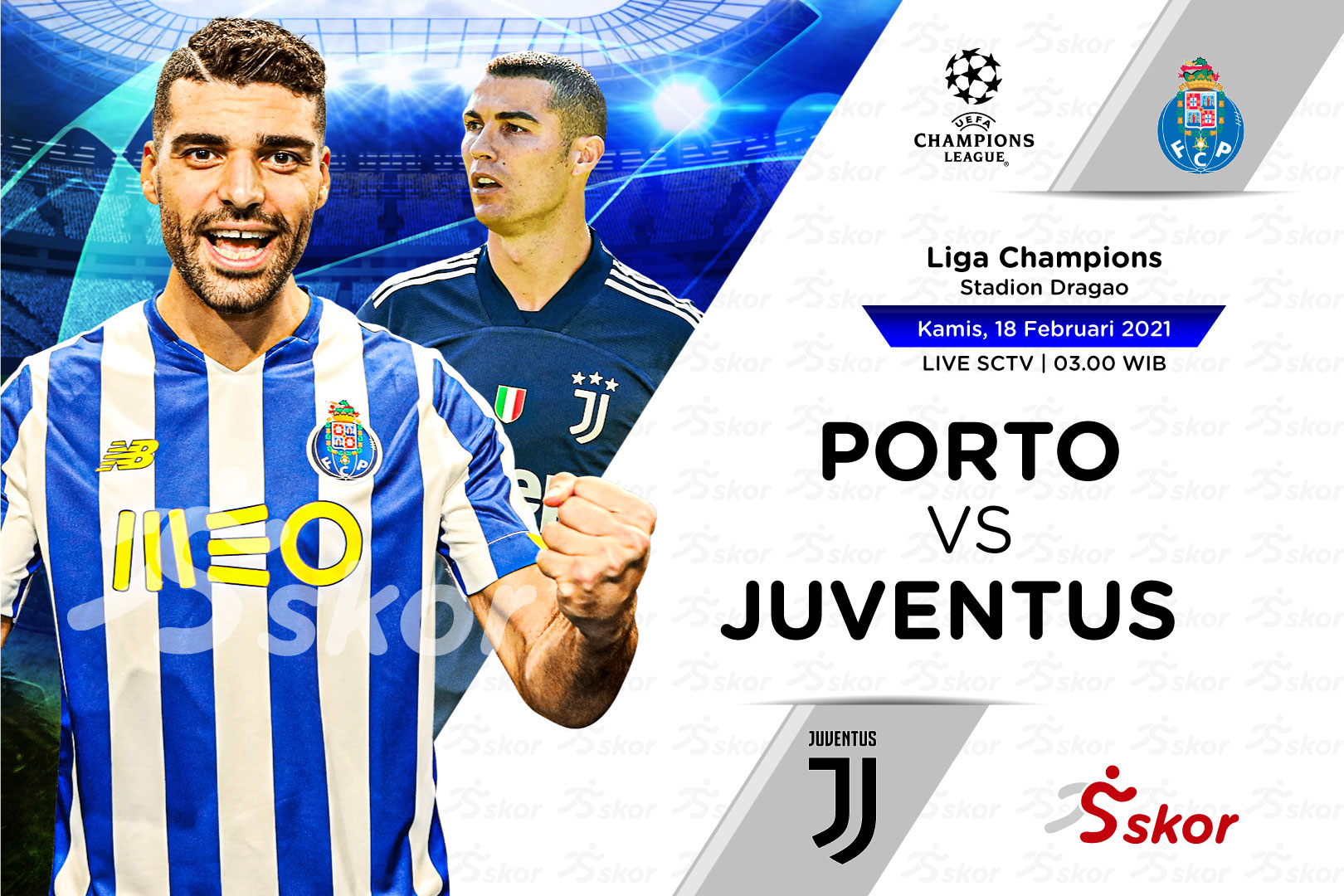 Prediksi Porto vs Juventus: Menanti Duel Cristiano Ronaldo kontra Pepe