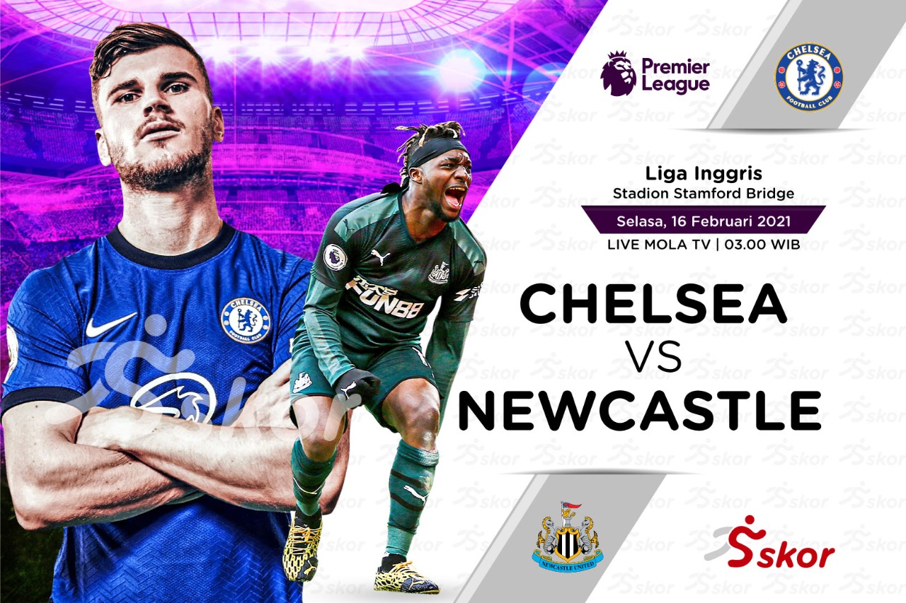 Link Live Streaming Chelsea vs Newcastle di Liga Inggris
