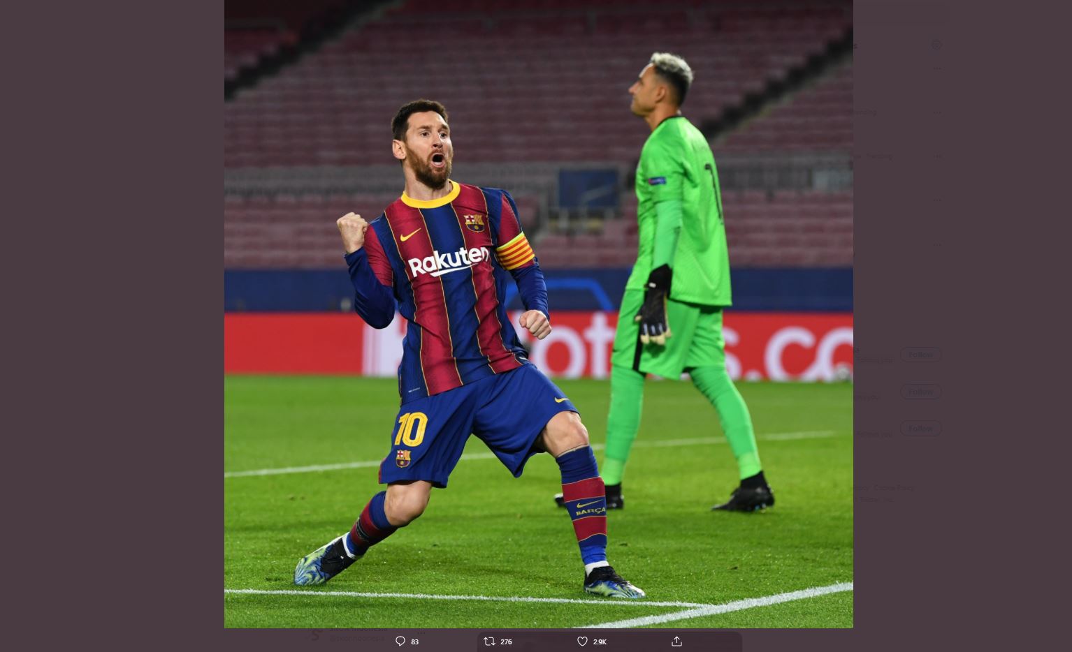 5 Catatan Laga Barcelona vs PSG di Liga Champions: Gol Messi hingga Mbappe
