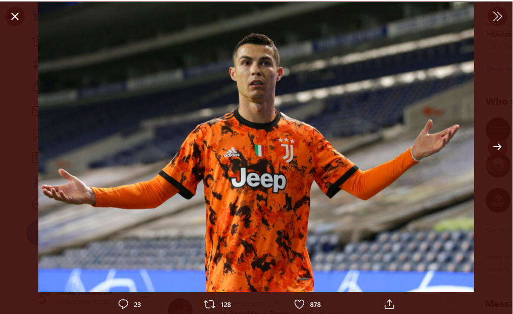 Juventus Kalah, Ronaldo Ngomel Gegara Tak Diberi Hadiah Penalti