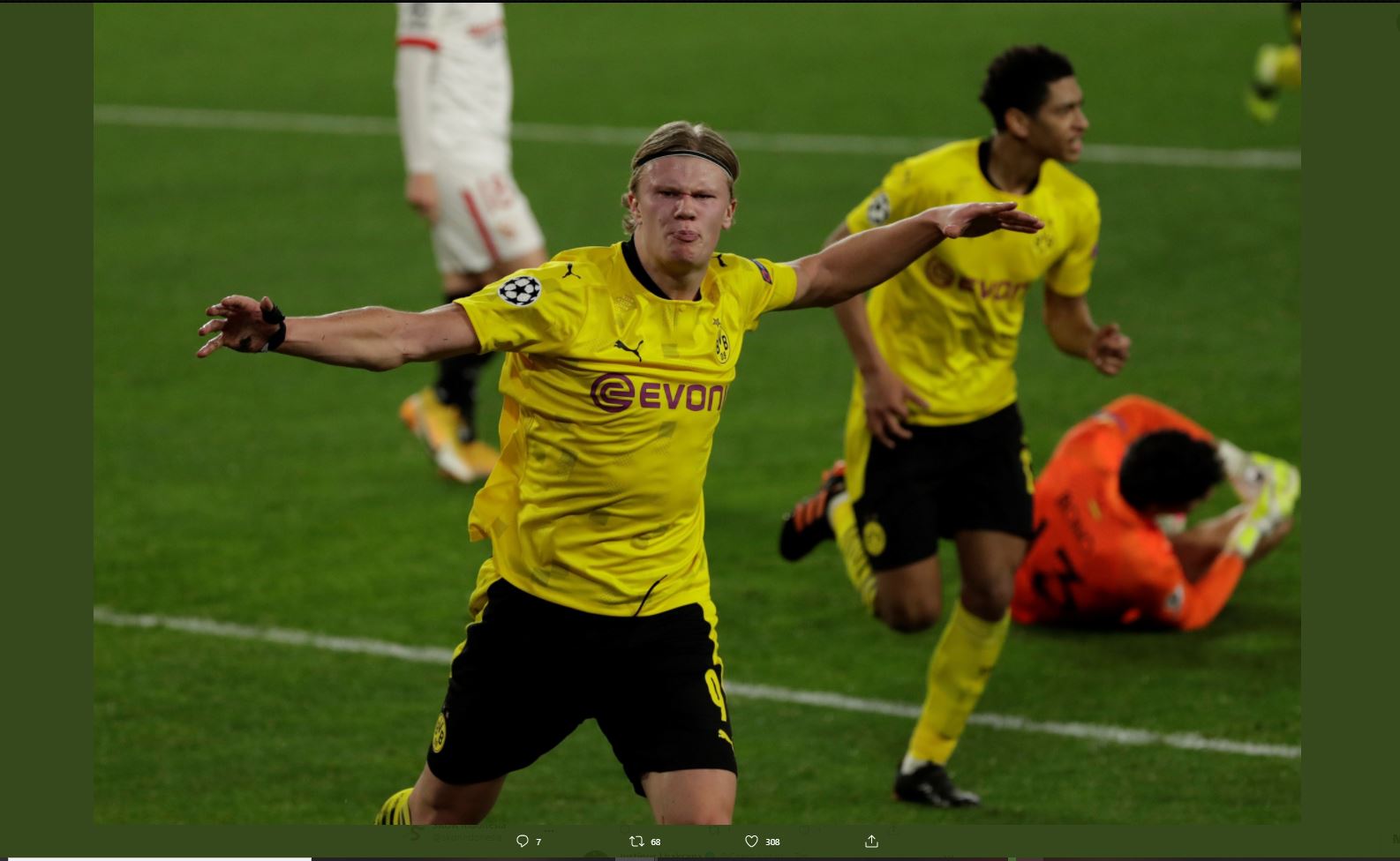 Hasil Sevilla vs Borussia Dortmund: Erling Haaland Bawa Die Borussen Menang