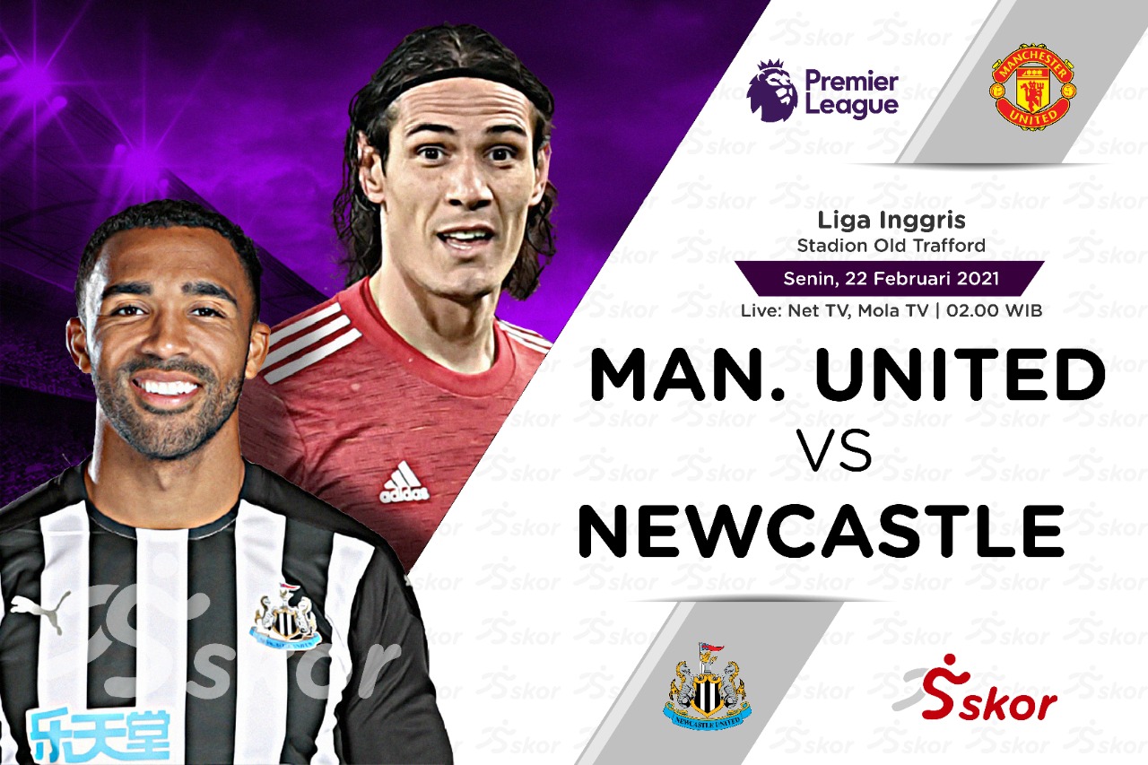 Link Live Streaming Liga Inggris: Manchester United vs Newcastle United 