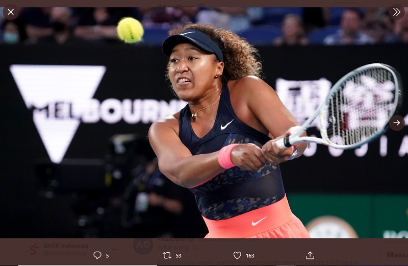 Australia Open 2021: Naomi Osaka Juara Usai Tumbangkan Jennifer Brady