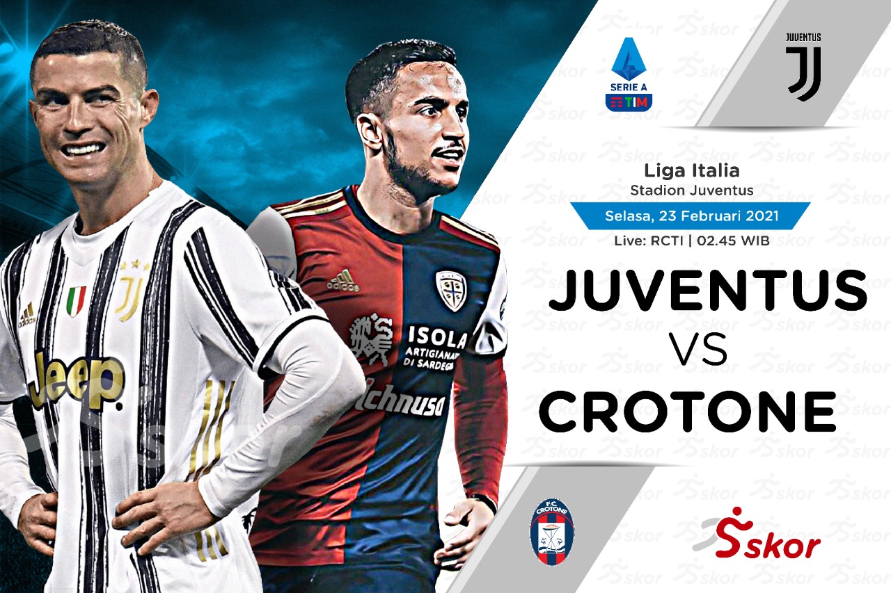 Link Live Streaming Liga Italia: Juventus vs Crotone