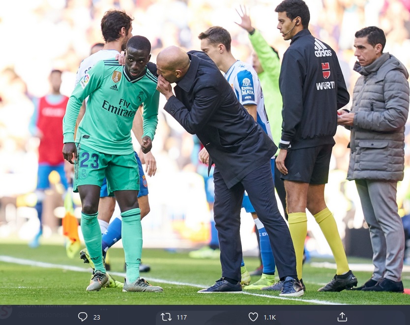 Chelsea vs Real Madrid, Zinedine Zidane Menginstruksikan Pasukannya Bermain Agresif