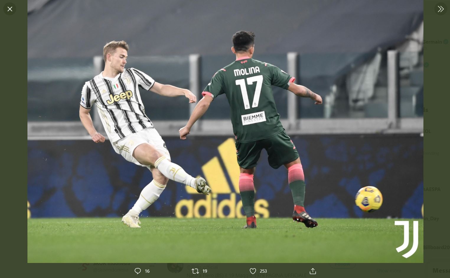 Matthijs de Ligt Berambisi Jadi Kapten Juventus