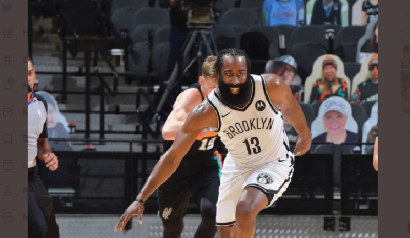 Hasil NBA 2020-2021, Selasa (2/3/2021): Brooklyn Nets Bekuk San Antonio Spurs, Kebuntuan 19 Tahun Pecah