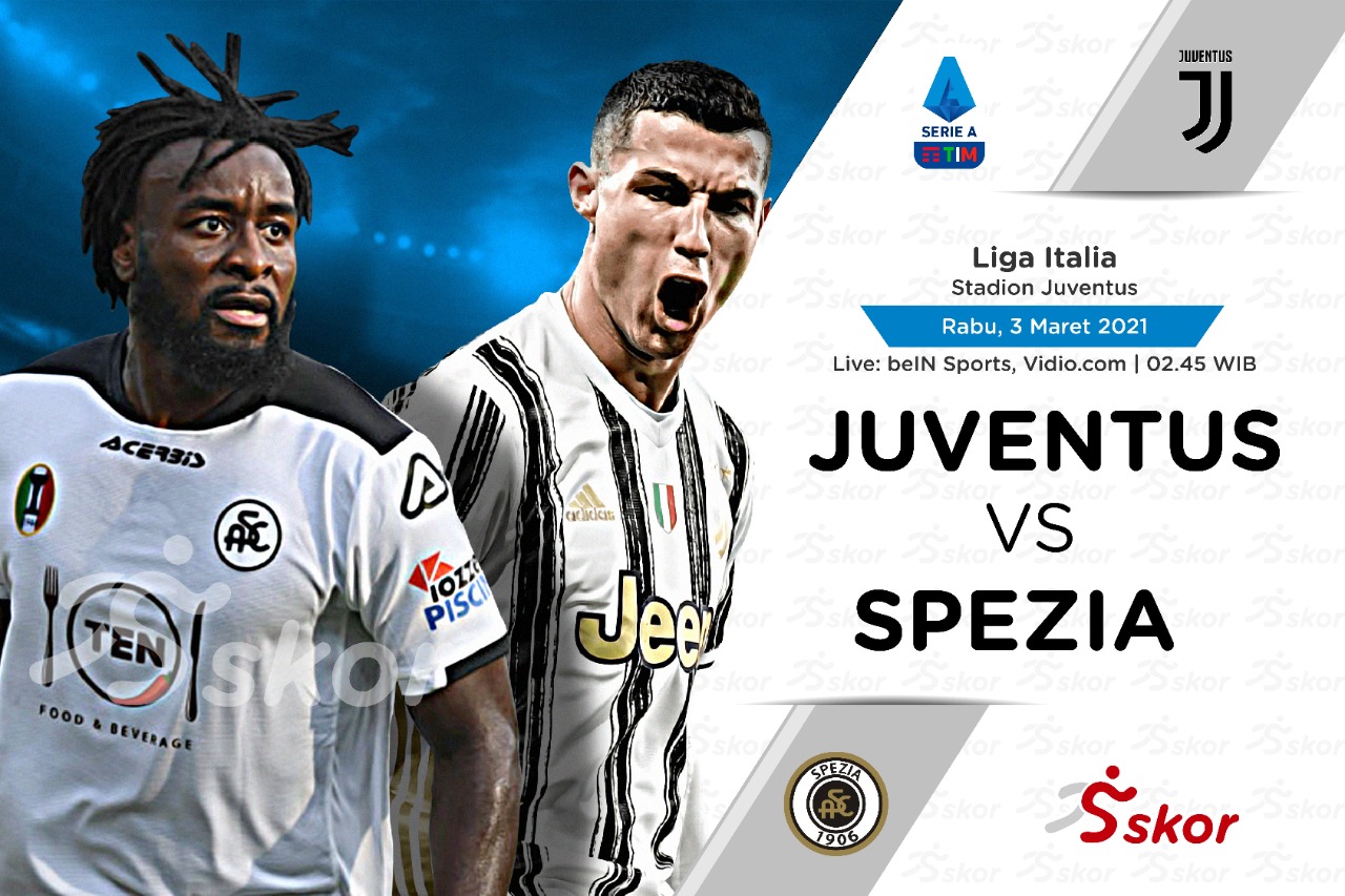 Link Live Streaming Liga Italia: Juventus vs Spezia