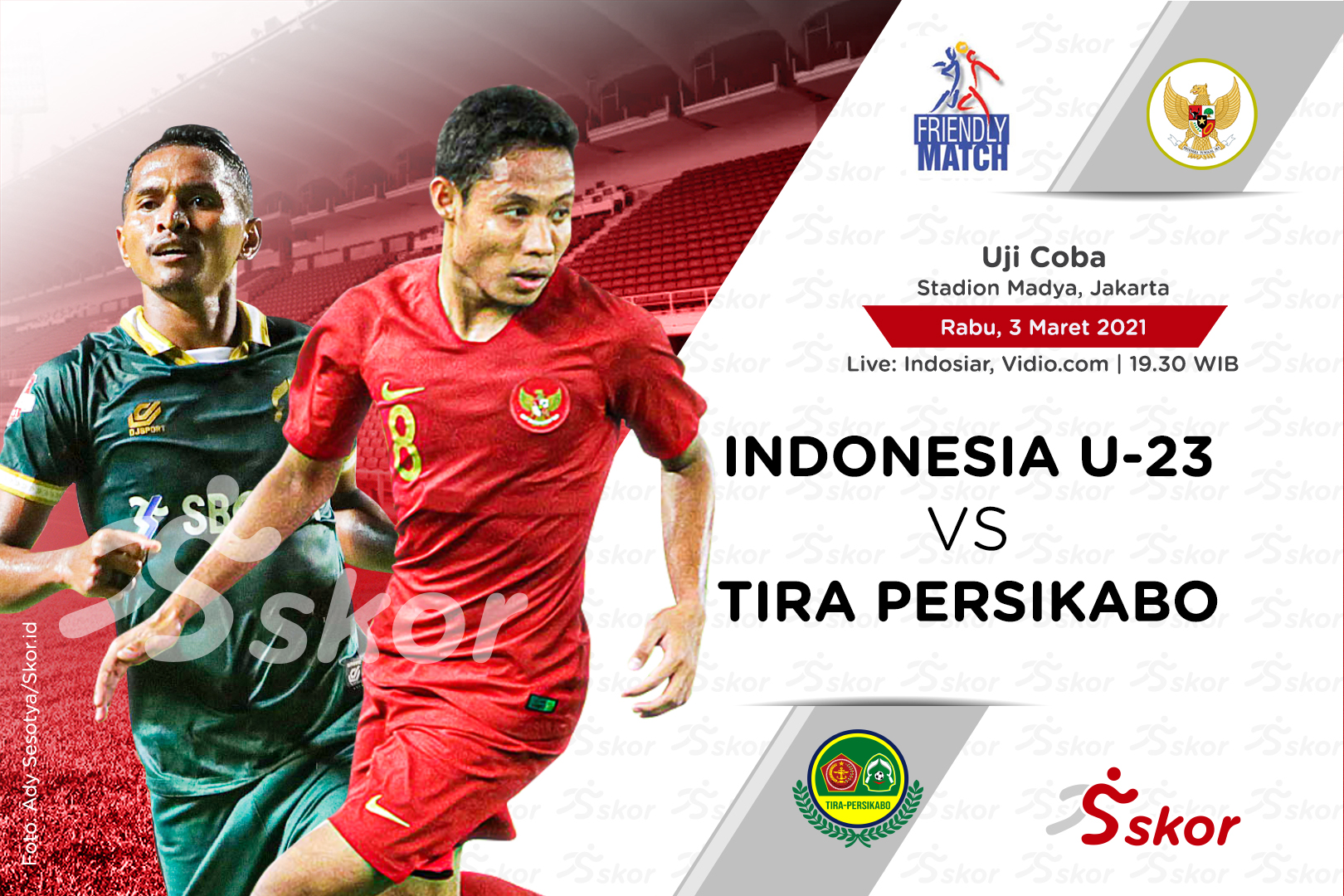 Link Live Streaming Timnas U-23 Indonesia Vs Tira Persikabo