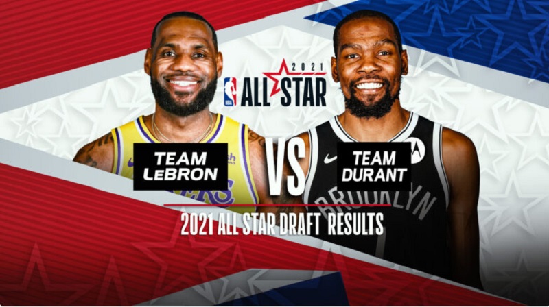 NBA All Star 2021: Pilihan Tim LeBron James Vs Kevin Durant