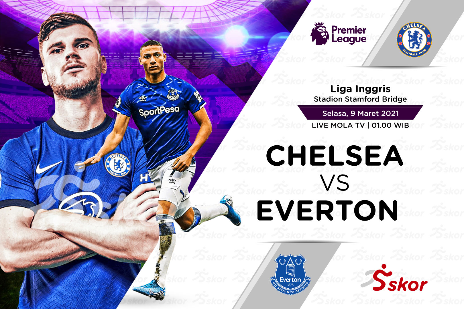 Prediksi Chelsea vs Everton: Laga Persaingan Tiket Liga Champions Musim Depan