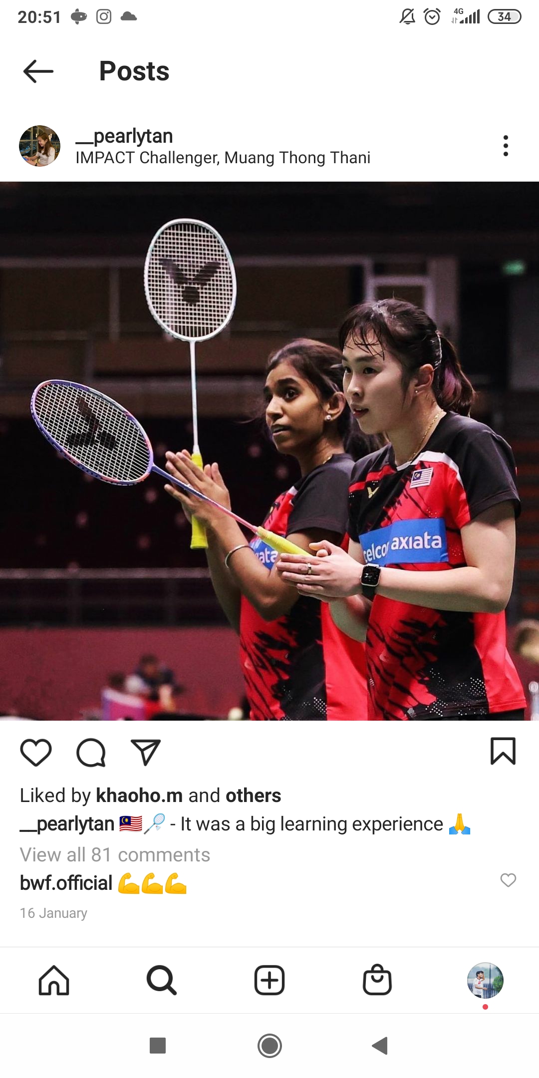 Malaysia Open 2022: Pearly/Thinaah Berharap Dukungan Suporter Tuan Rumah