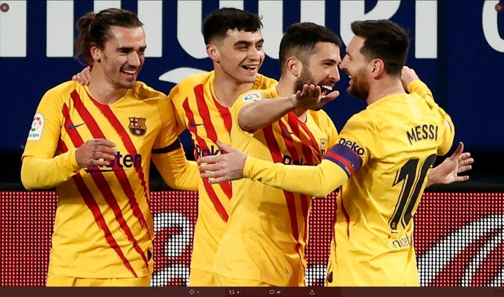 Klasemen Liga Spanyol: Derby Madrid Imbang, Barcelona Dekati Puncak