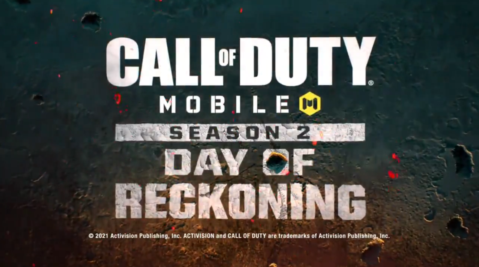 Call of Duty: Mobile Beri Nama Season 2, Day of Reckoning