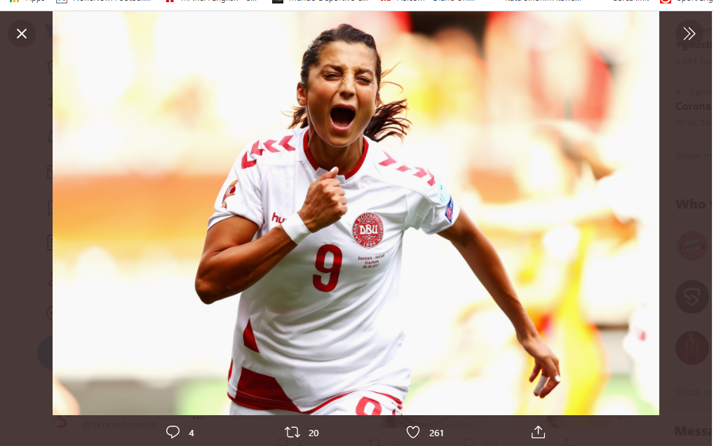 Kisah Pilu Tidak Menghentikan Nadia Nadim, Pesepak Bola Top yang Menguasai 11 Bahasa