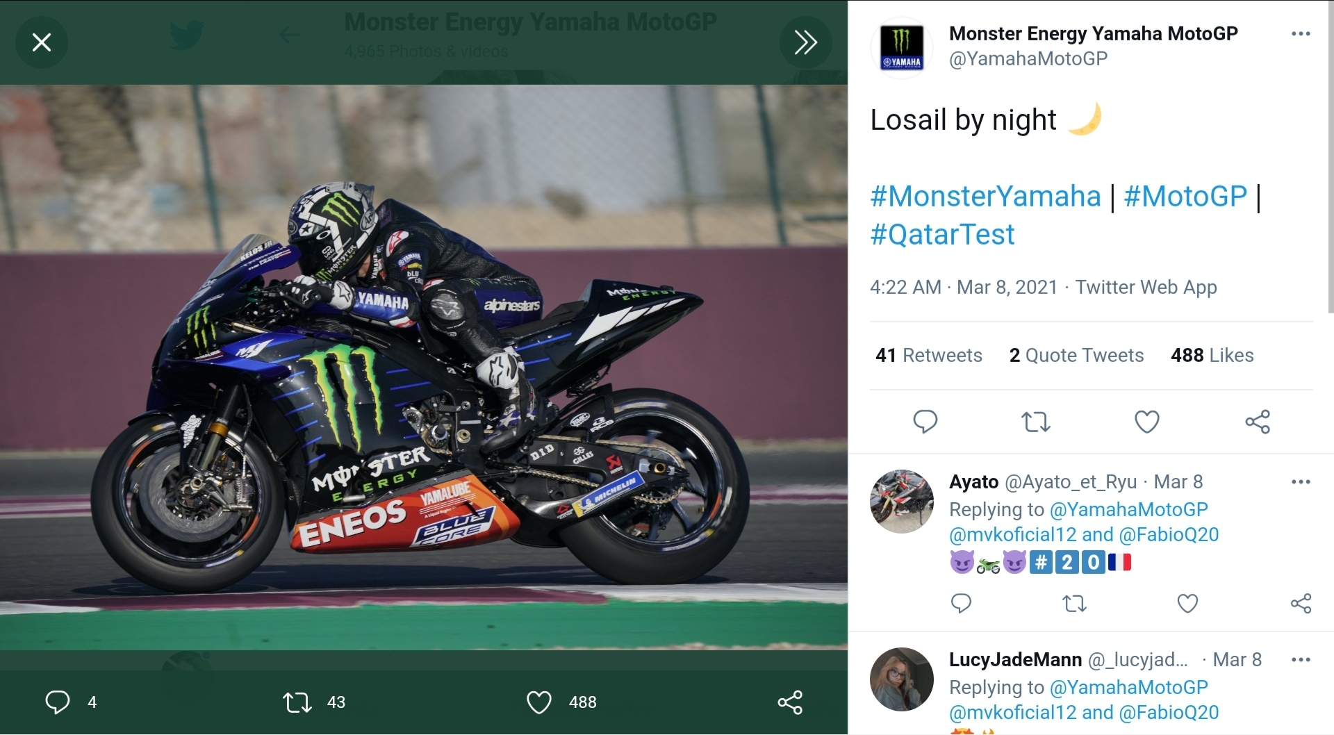 Maverick Vinales Ingin Buang Label ''Raja Tes Pramusim'' di MotoGP 2021