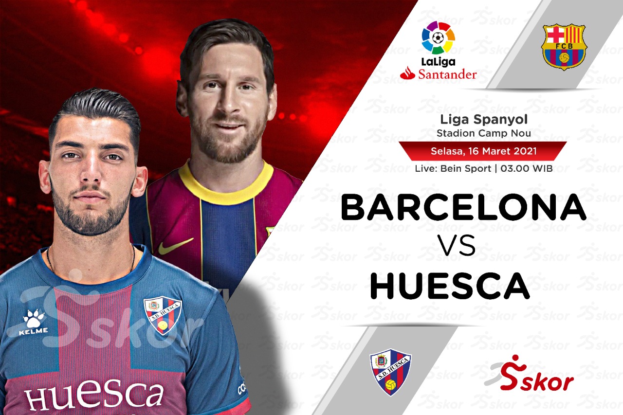 Link Live Streaming Barcelona vs Huesca di Liga Spanyol