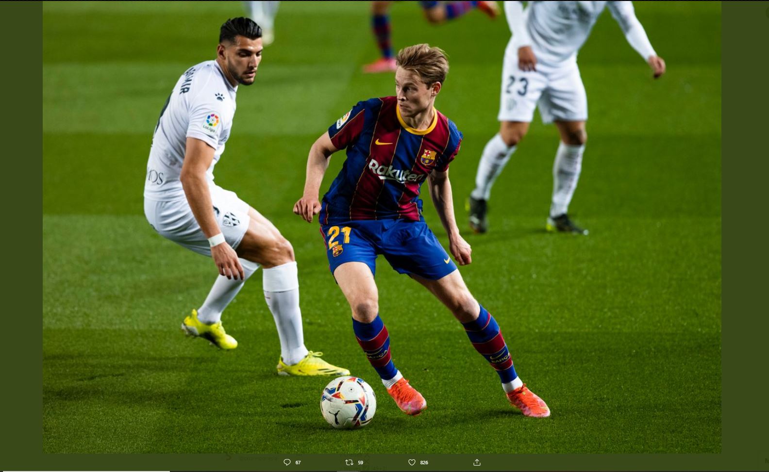 Kalahkan Lionel Messi, Frenkie de Jong Dinobatkan Jadi Pemain Paling Bernilai di Liga Spanyol