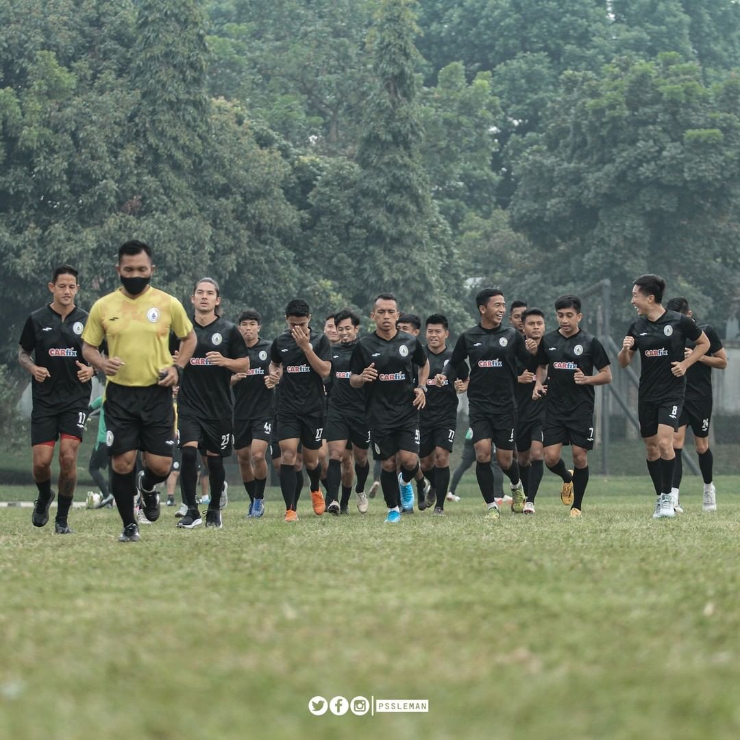 Di Piala Menpora 2021, PSS Sleman Bergulat dengan Cuaca Dingin Kota Bandung