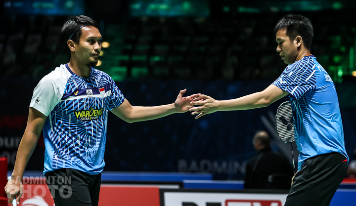 All England 2021: Service Judge Laga Mohammad Ahsan/Hendra Setiawan Turut Disorot Ketum PP PBSI