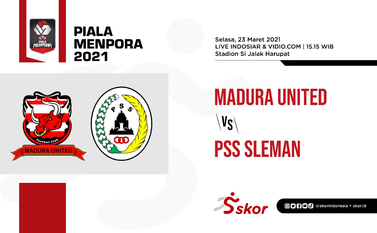 Link Live Streaming Piala Menpora 2021: Madura United vs PSS