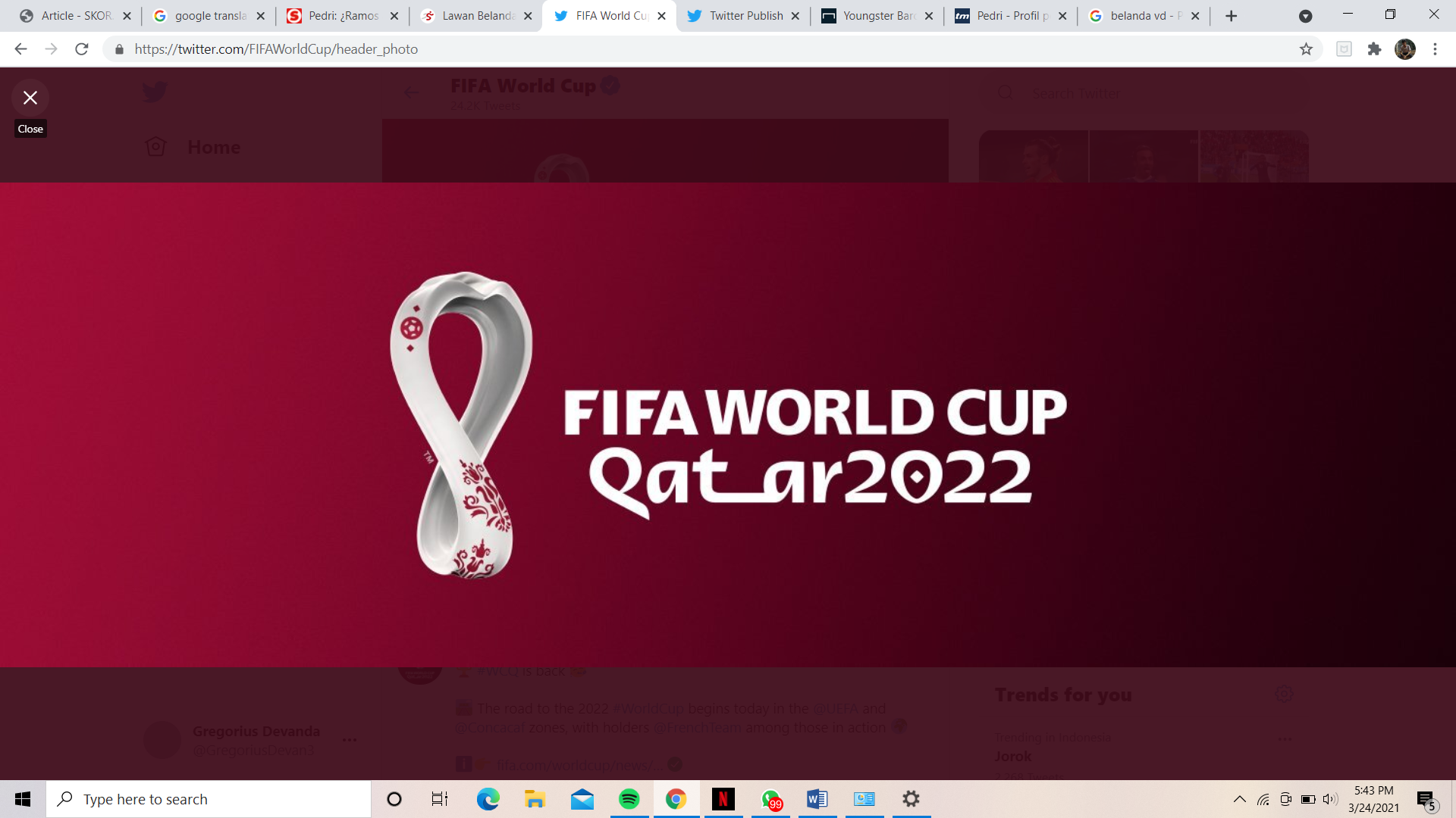 Pembagian Grup Piala Dunia 2022: Ada 6 Wakil Asia, Jerman dan Spanyol Saling  Sikut