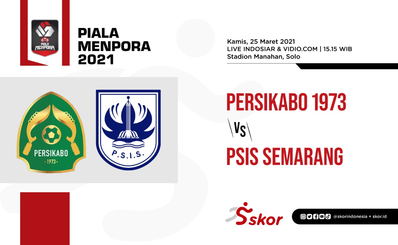 Link Live Streaming Piala Menpora 2021: Persikabo vs PSIS Semarang