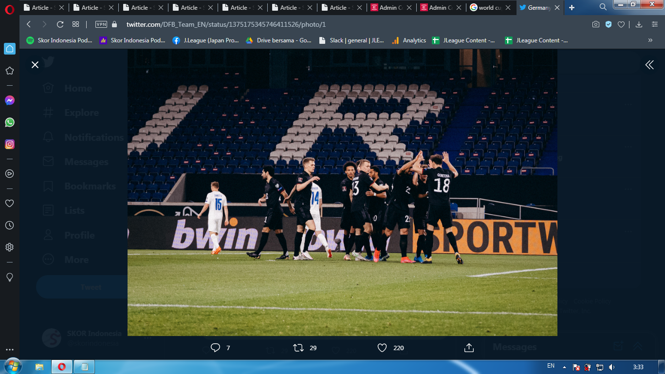 Hasil Jerman vs Islandia: 2 Gol Cepat Pastikan Die Mannschaft Menang Lebih Cepat