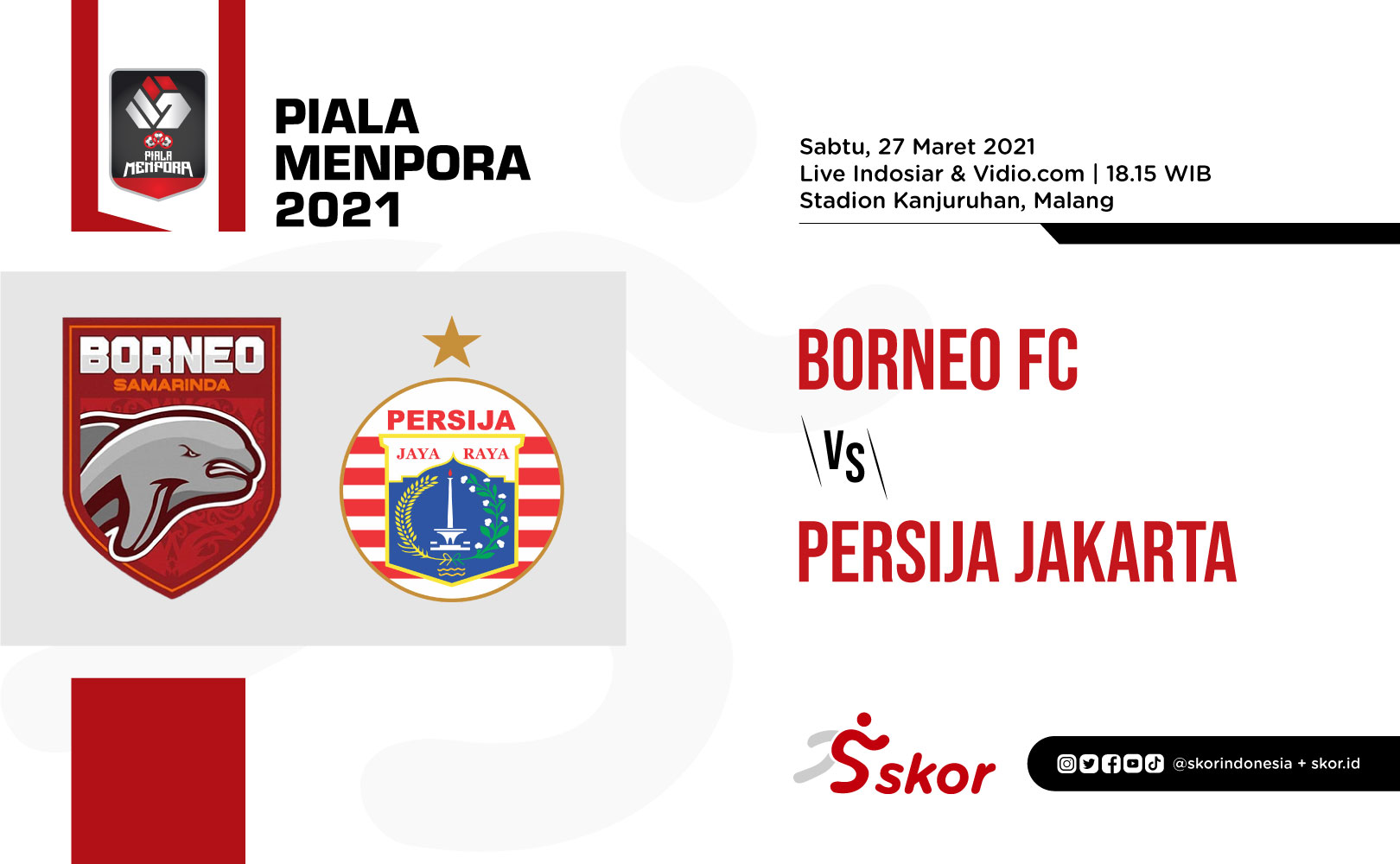 Link Live Streaming Borneo FC vs Persija Jakarta