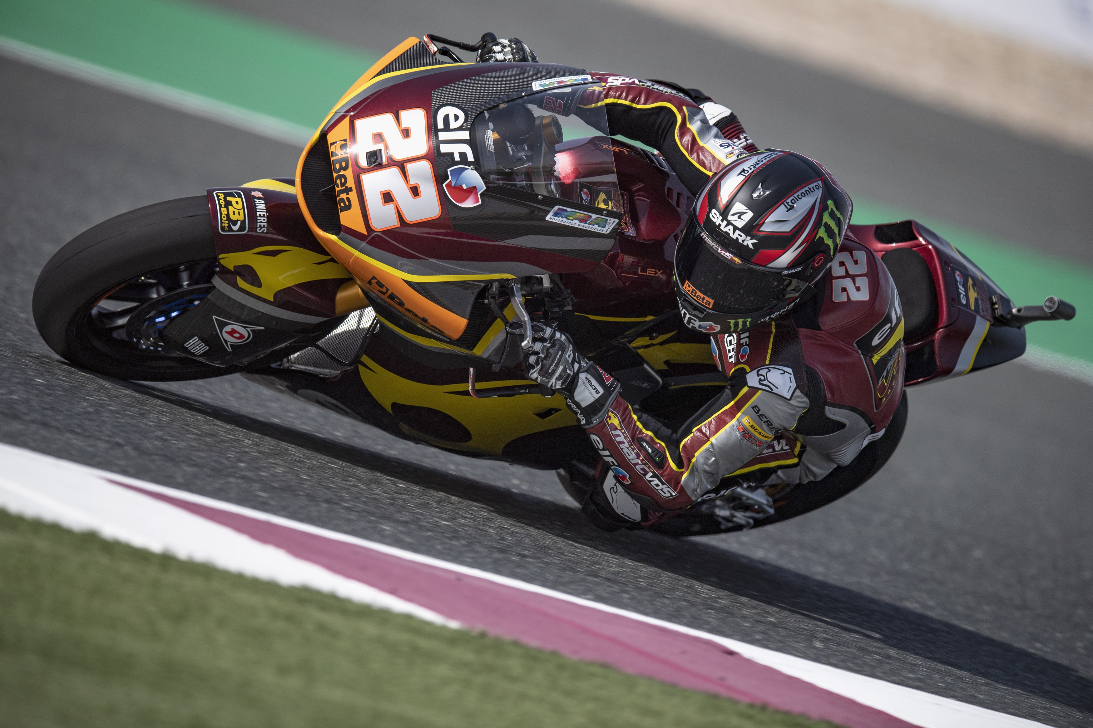 Hasil Kualifikasi Moto2 GP Qatar 2021: Sam Lowes Pole Position, Pembalap Pertamina Mandalika SAG Team Tembus 3 Besar