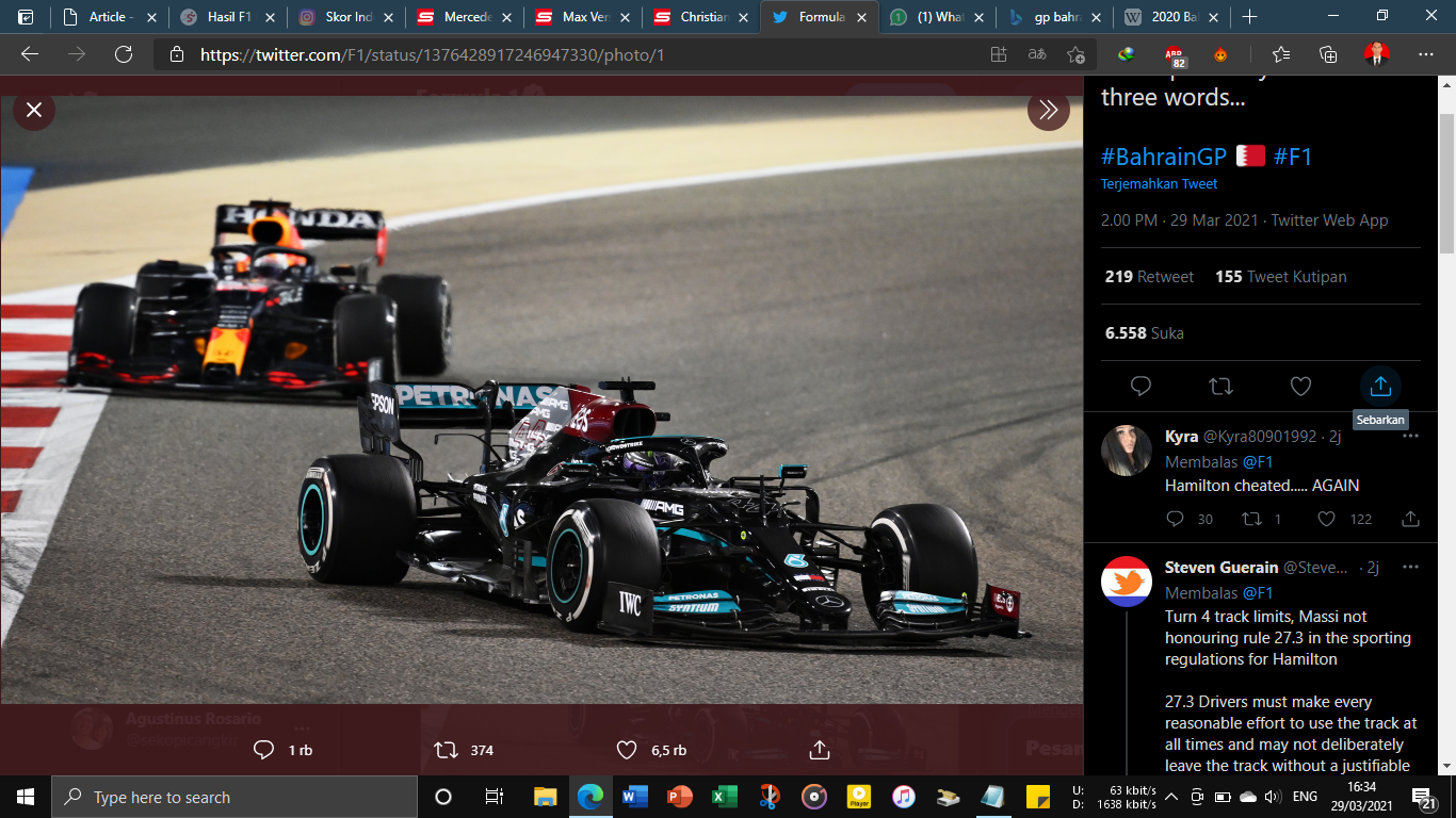 3 Persaingan di F1 yang Lebih Dramatis dari Lewis Hamilton vs Max Verstappen
