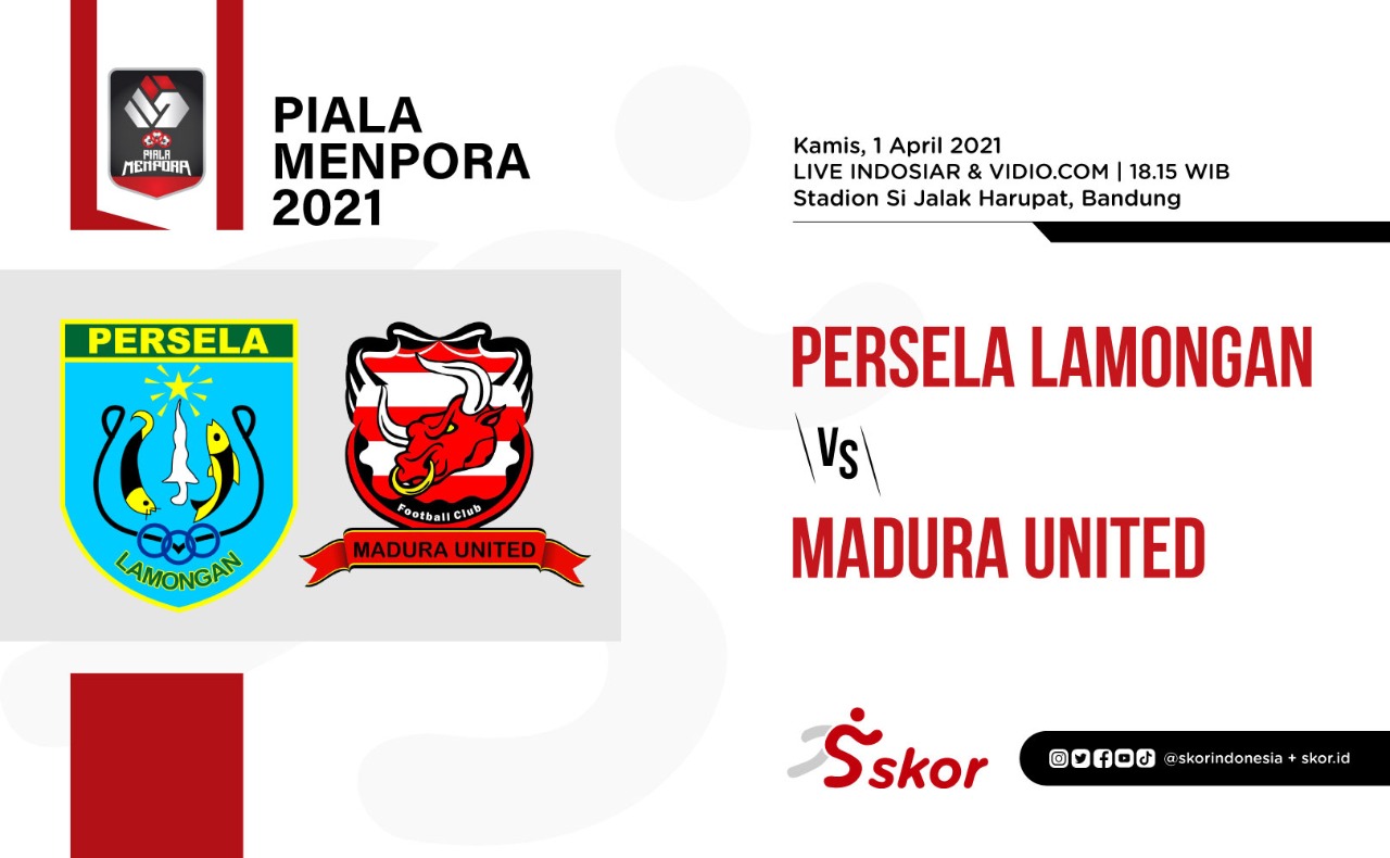 Link Live Streaming Piala Menpora 2021: Persela vs Madura United