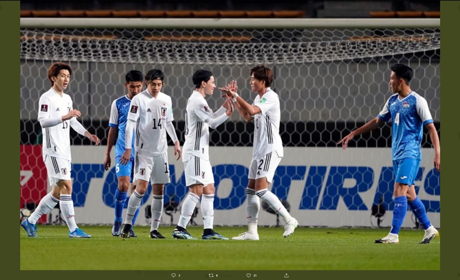 Menang 14-0 atas Mongolia, Gelandang Jepang Ingin Populerkan J.League