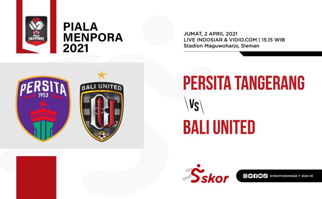 Link Live Streaming Piala Menpora 2021: Persita Tangerang vs Bali United